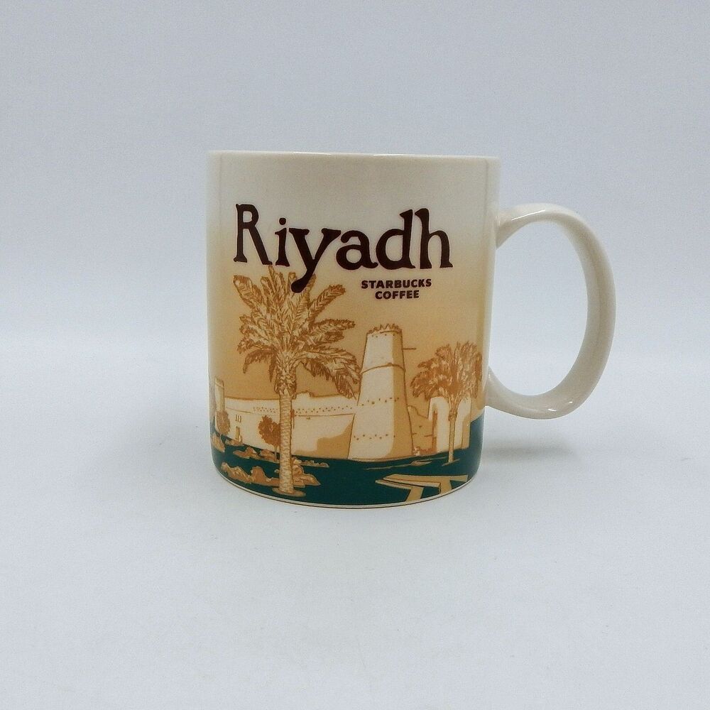 Starbucks Riyadh Global Icon City Mug Cup 16 Oz Saudi Arabia 2019